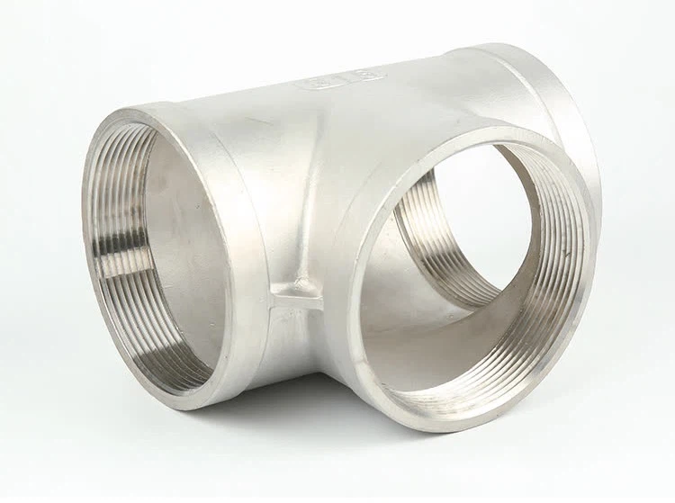 Stainless Steel Screw-In Pipe Fitting Tee